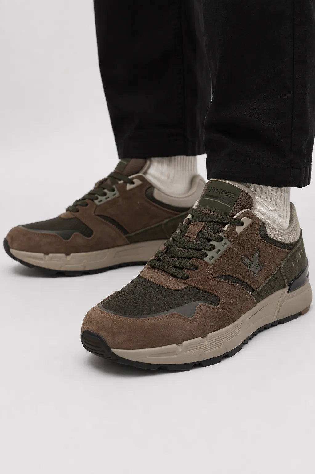 Lyle and Scott Zapatillas Hombre Suecor Finlay Marrones Who killed Bambi?