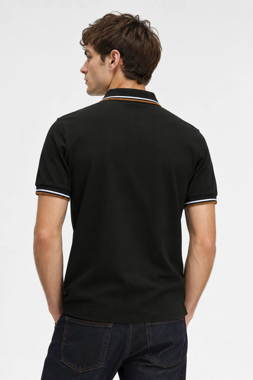 Fred Perry Polo M3600 Homem Verde T50