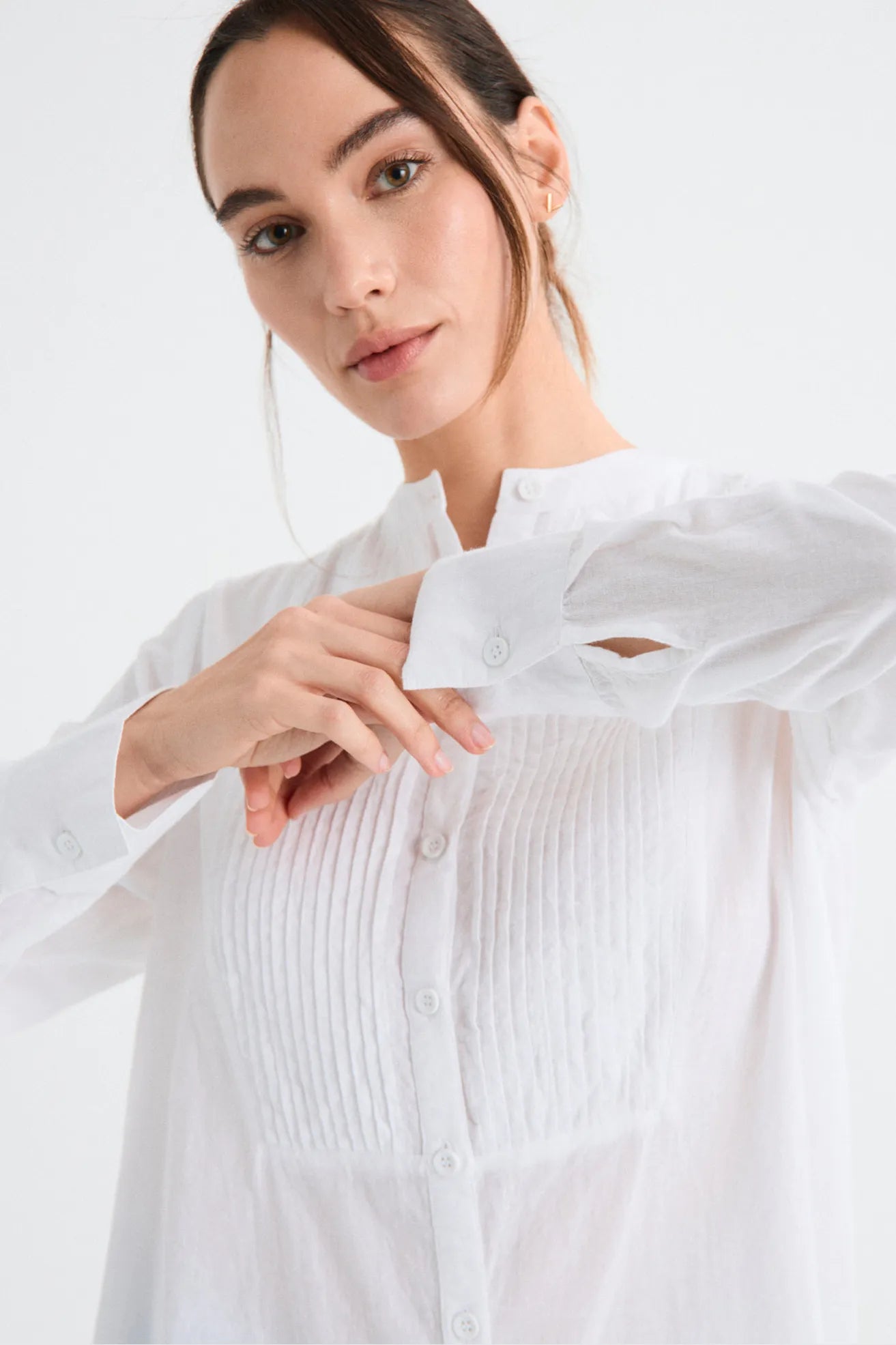 Mus & Bombon Camisa Mujer Rosee Blanca Who killed Bambi?