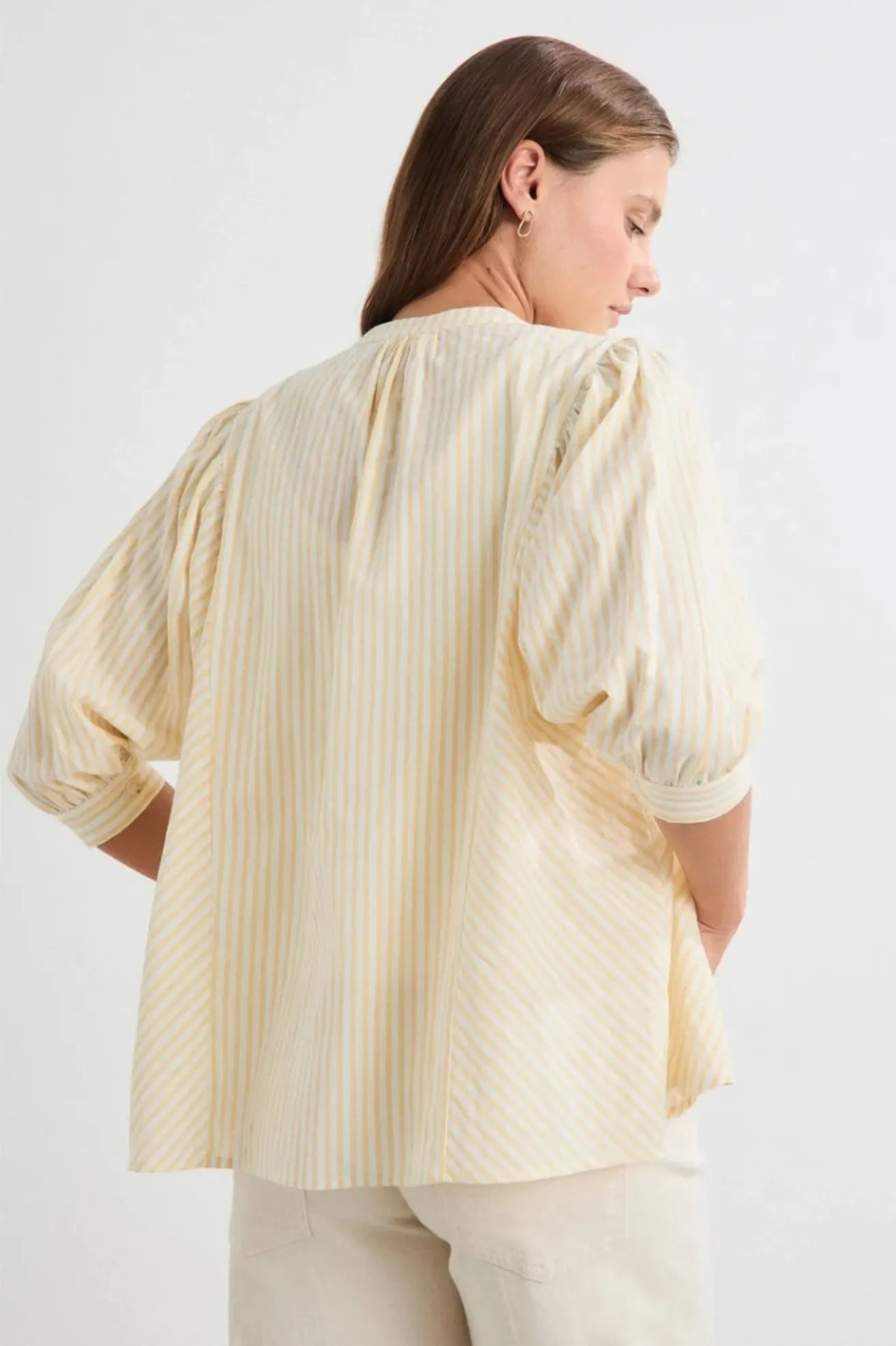Mus & Bombon Camisa Mujer Thea Amarilla Who killed Bambi?