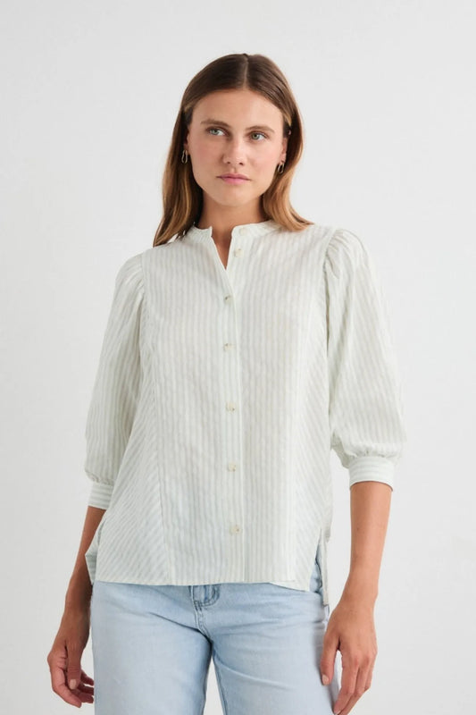 Mus & Bombon Camisa Mujer Thea Verde Who killed Bambi?