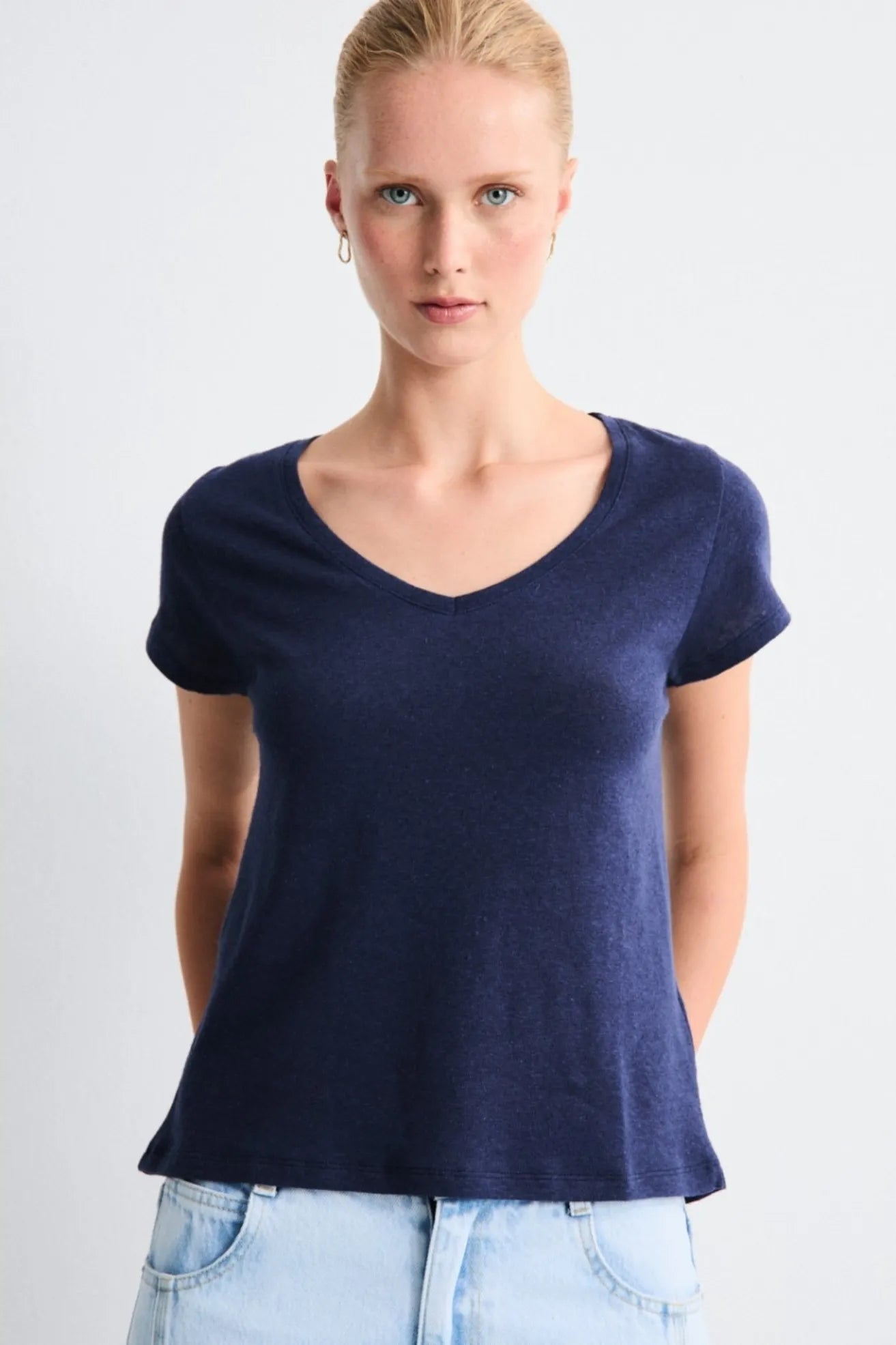 Mus & Bombon Camiseta Mujer Pico Azul Who killed Bambi?