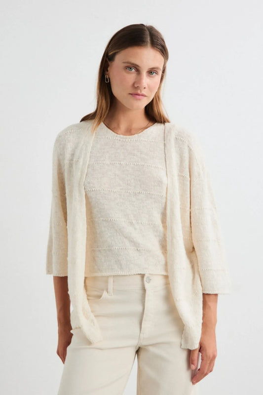 Mus & Bombon Cardigan Mujer Nunavut Crudo Who killed Bambi?