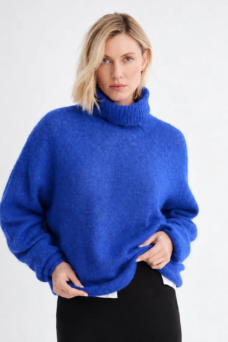 Mus & Bombon Jersey Mujer Lumen Azul Klein Who killed Bambi?