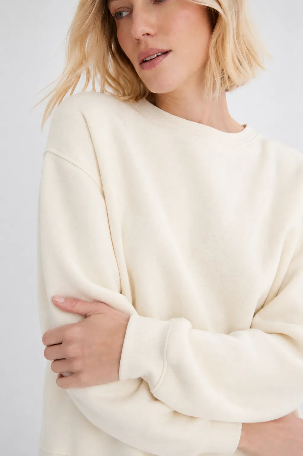 Mus & Bombon Sudadera Mujer Grace Beige Who killed Bambi?