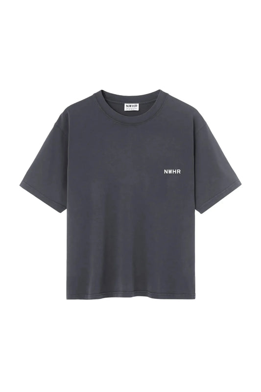 NWHR Camiseta Basic Black Washed Who killed Bambi?