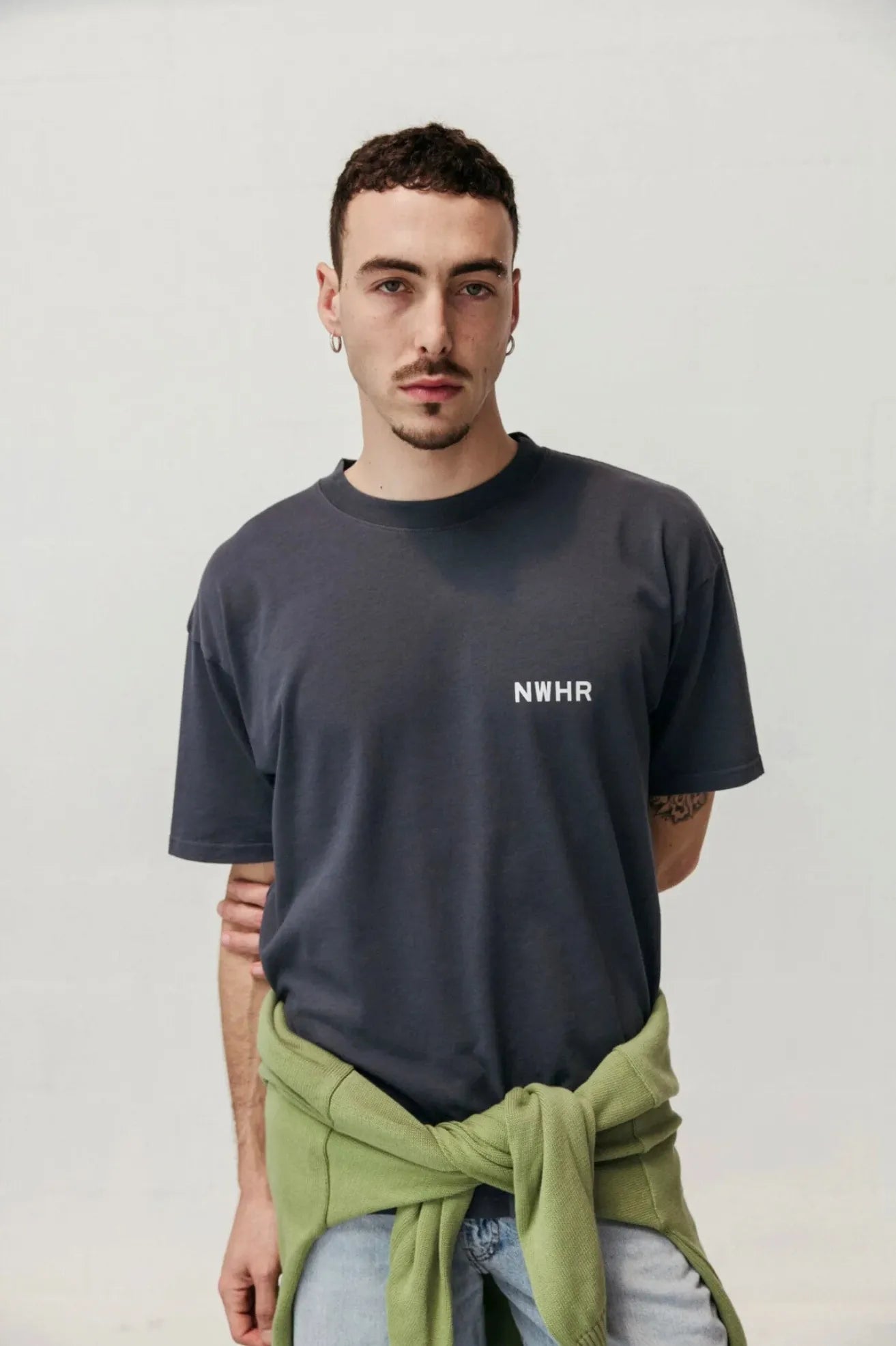 NWHR Camiseta Basic Black Washed Who killed Bambi?