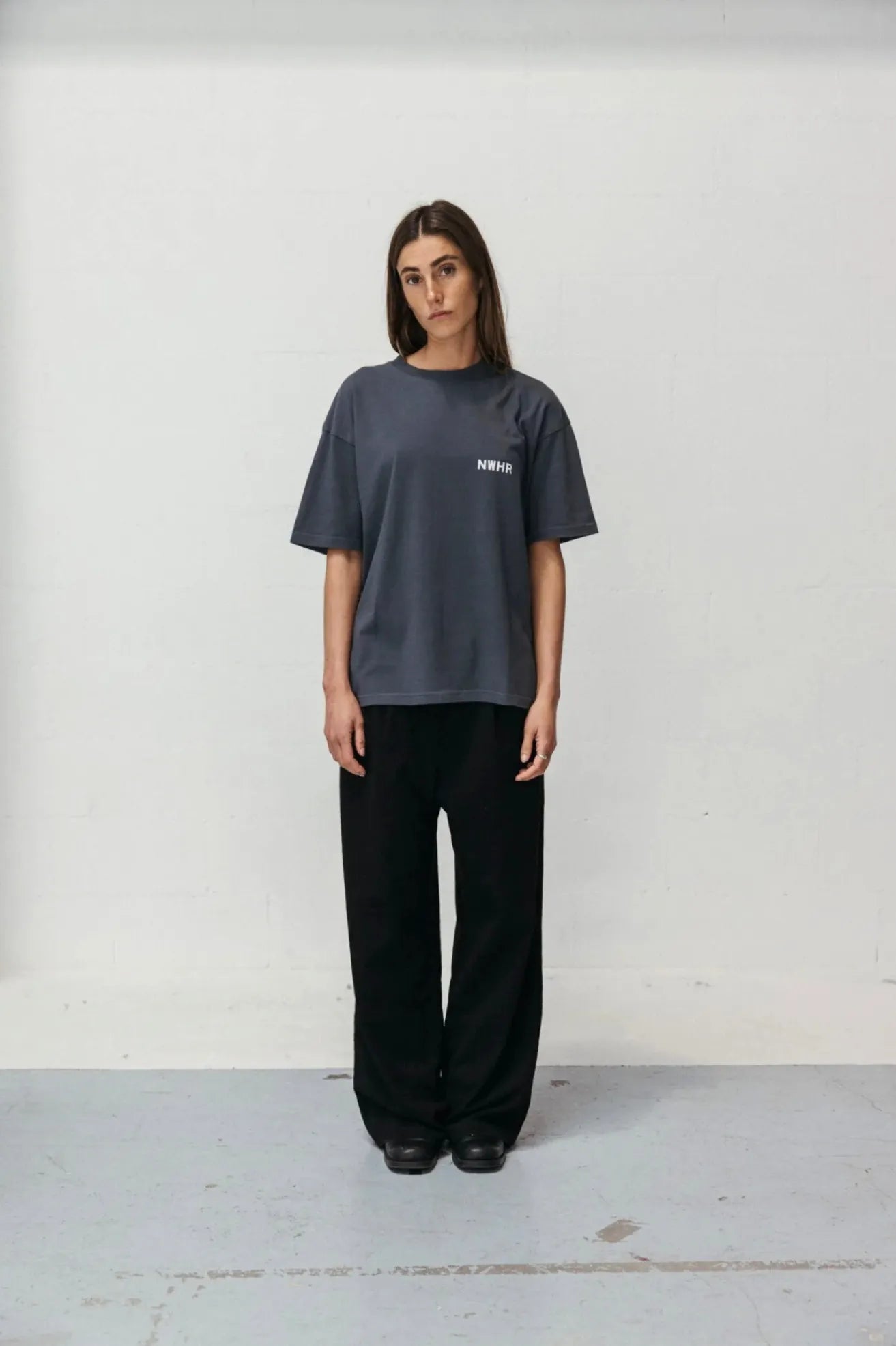 NWHR Camiseta Basic Black Washed Who killed Bambi?