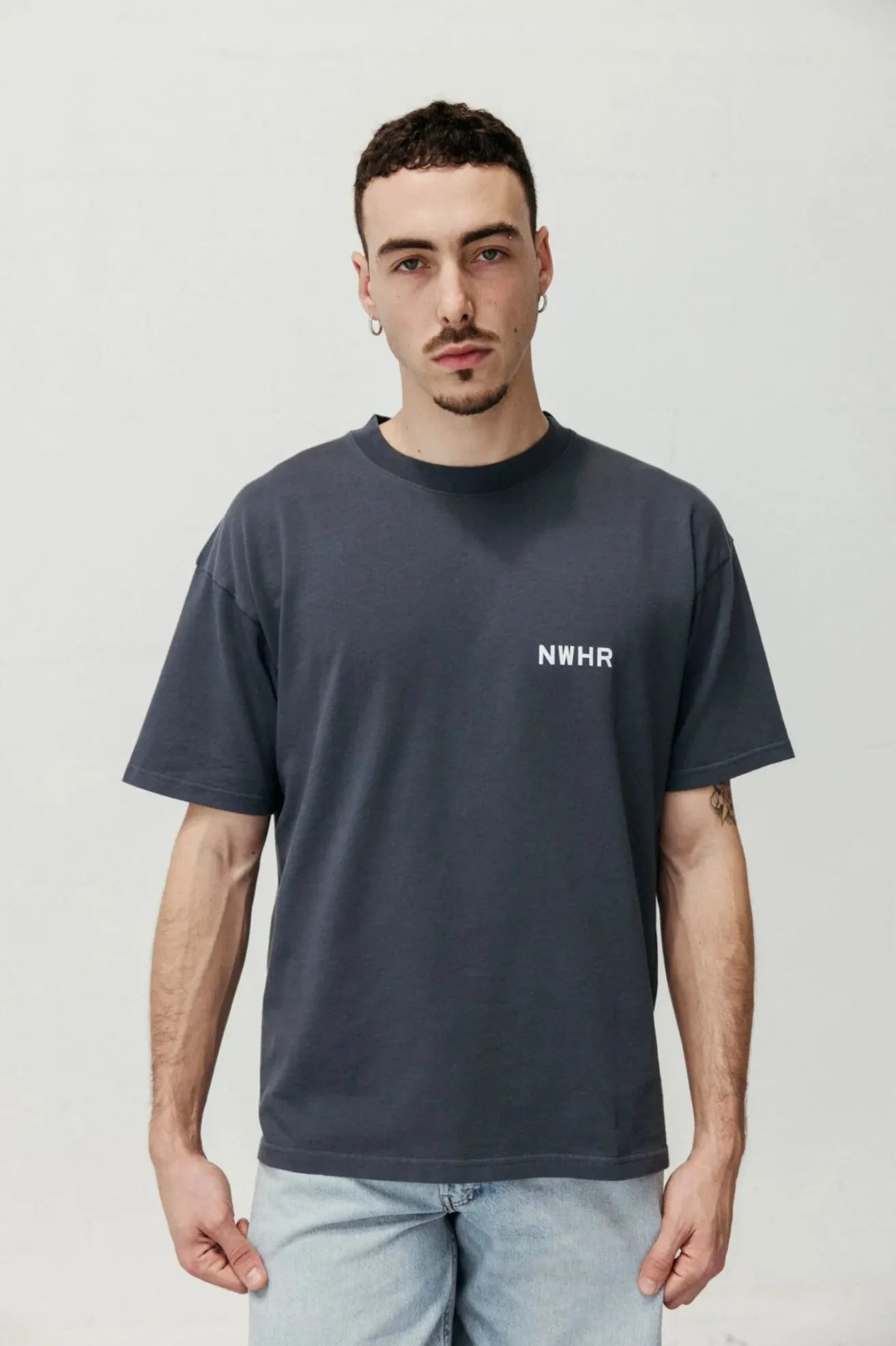 NWHR Camiseta Basic Black Washed Who killed Bambi?