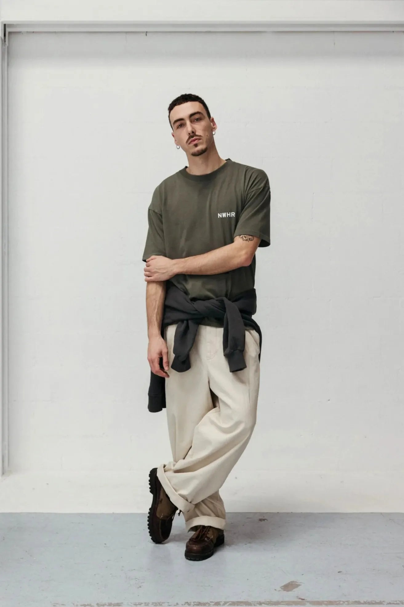 NWHR Camiseta Basic Verde Who killed Bambi?