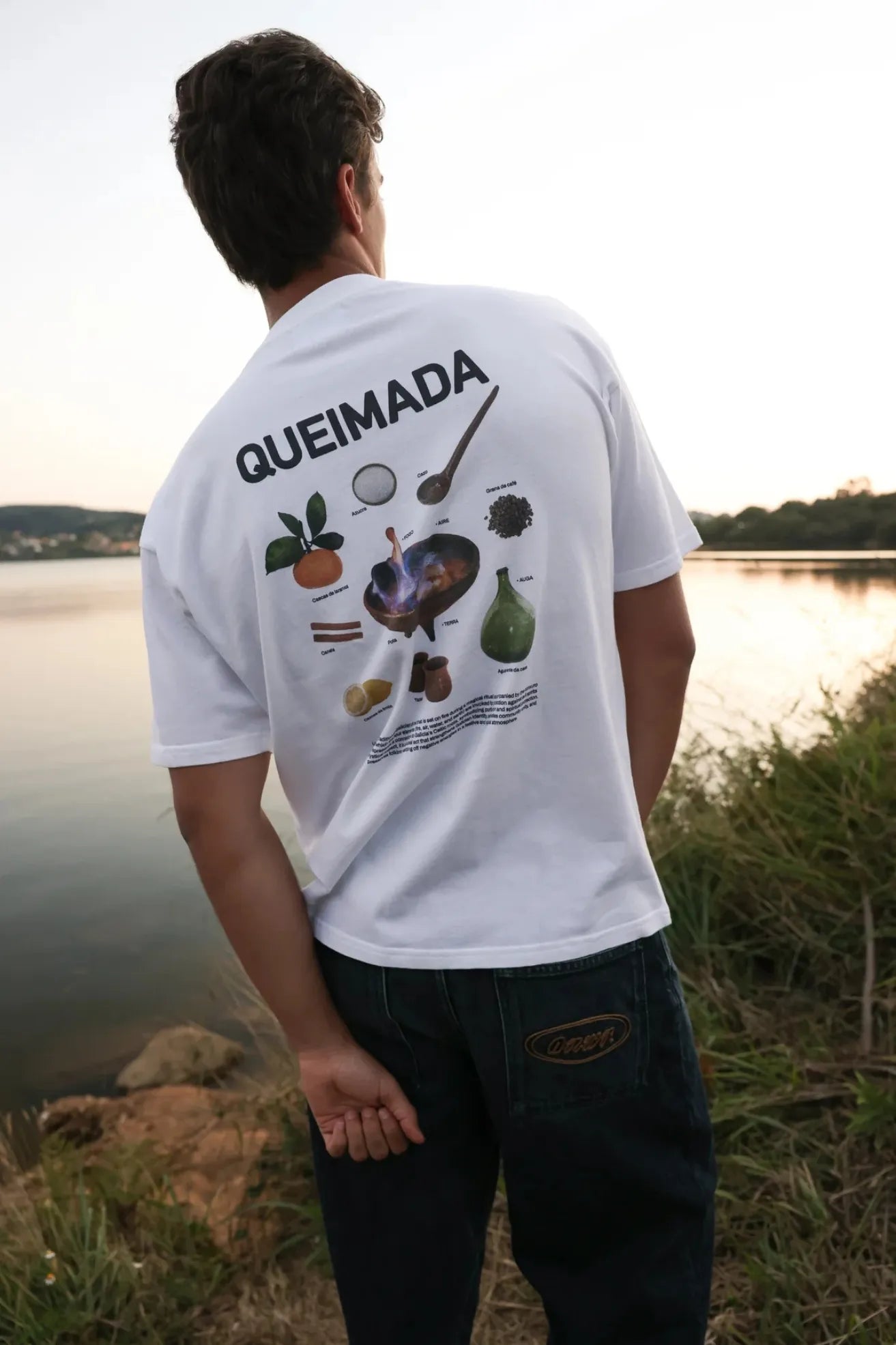 NWHR Camiseta Queimada Blanca Who killed Bambi?