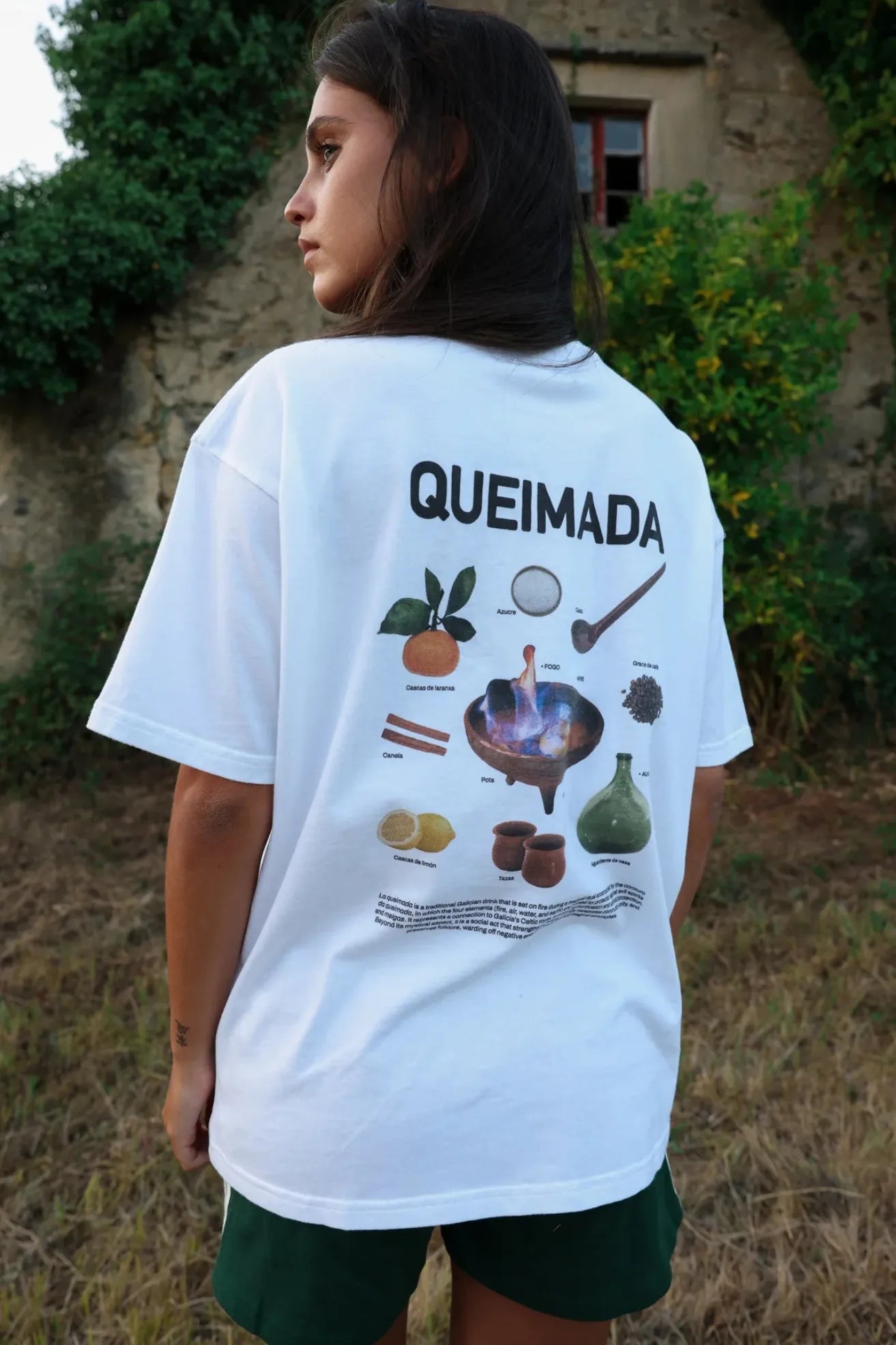 NWHR Camiseta Queimada Blanca Who killed Bambi?