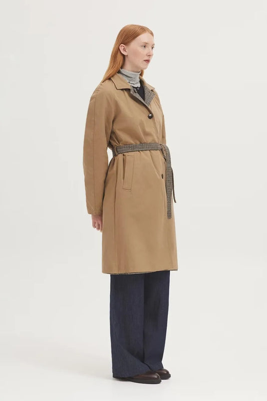 Nice Things Paloma S Abrigo Mujer Reversible Beige Who killed Bambi?