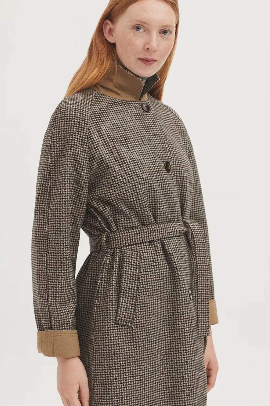 Nice Things Paloma S Abrigo Mujer Reversible Beige Who killed Bambi?