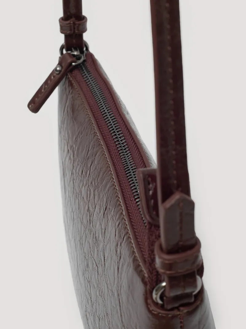 Nice Things Paloma S Bolso Bandolera Doble Marrón Who killed Bambi?