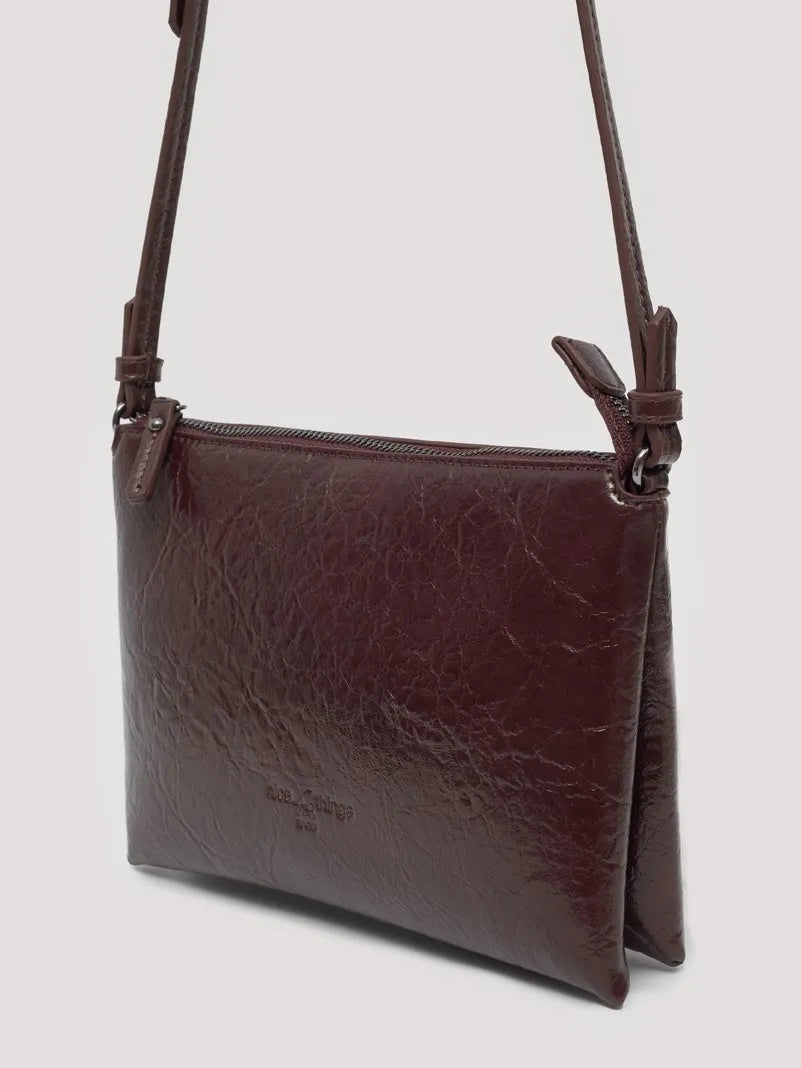 Nice Things Paloma S Bolso Bandolera Doble Marrón Who killed Bambi?