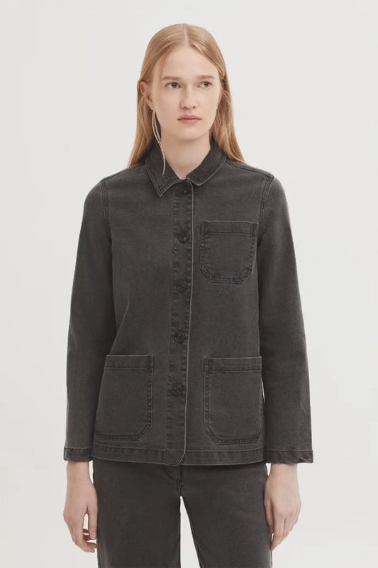 Nice Things Paloma S Chaqueta Mujer Vaquera Negra Who killed Bambi?