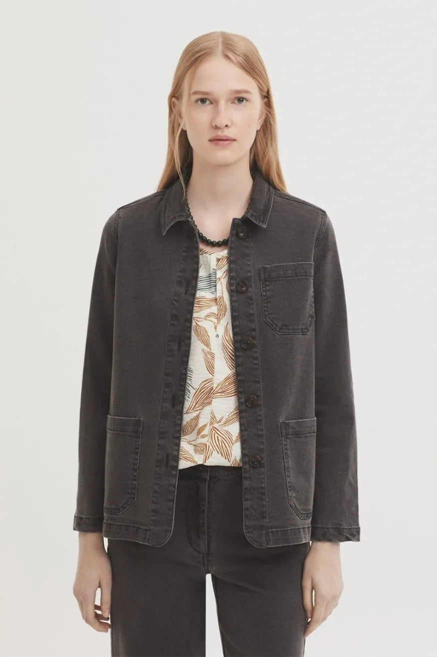 Nice Things Paloma S Chaqueta Mujer Vaquera Negra Who killed Bambi?