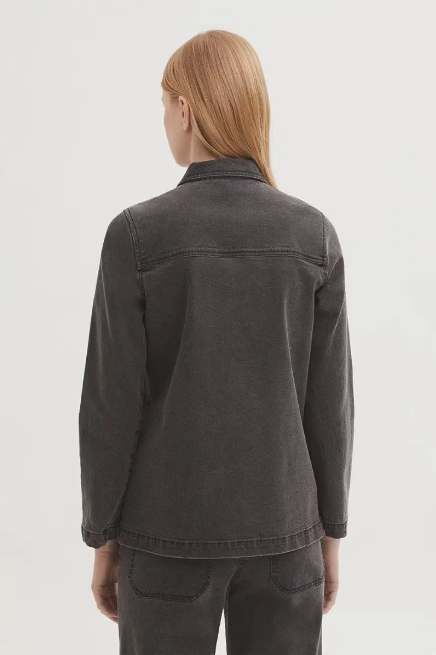 Nice Things Paloma S Chaqueta Mujer Vaquera Negra Who killed Bambi?