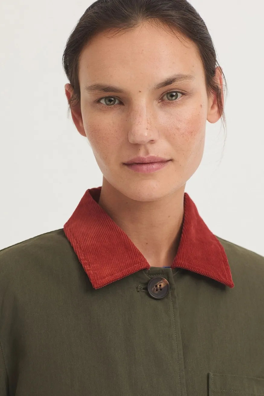 Nice Things Paloma S Gabardina Mujer Impermeable Verde Who killed Bambi?