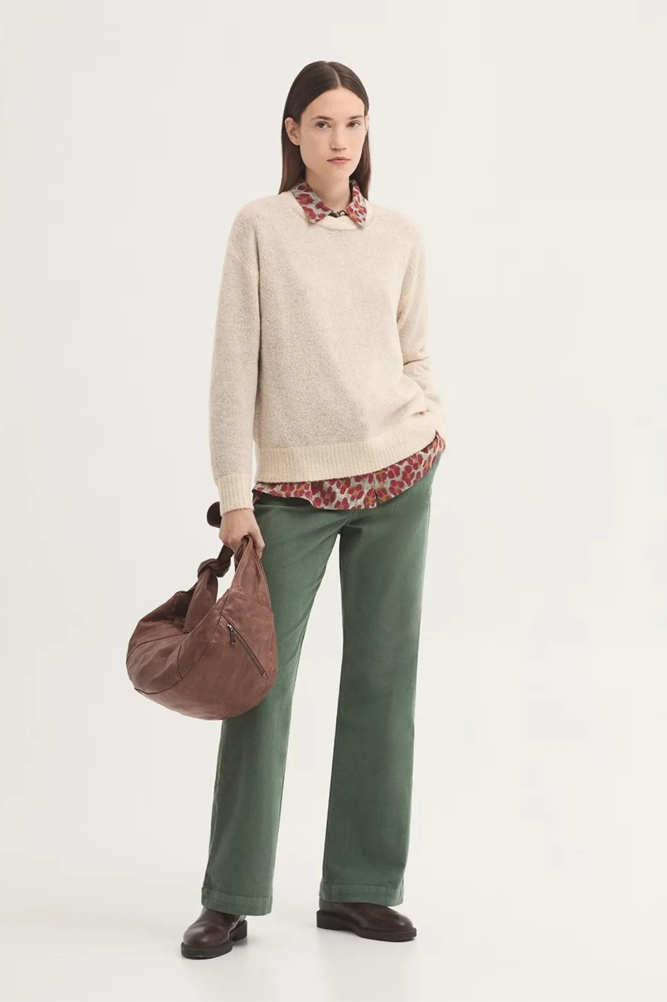 Nice Things Paloma S Jersey Mujer Bouclé Lana Beige Who killed Bambi?