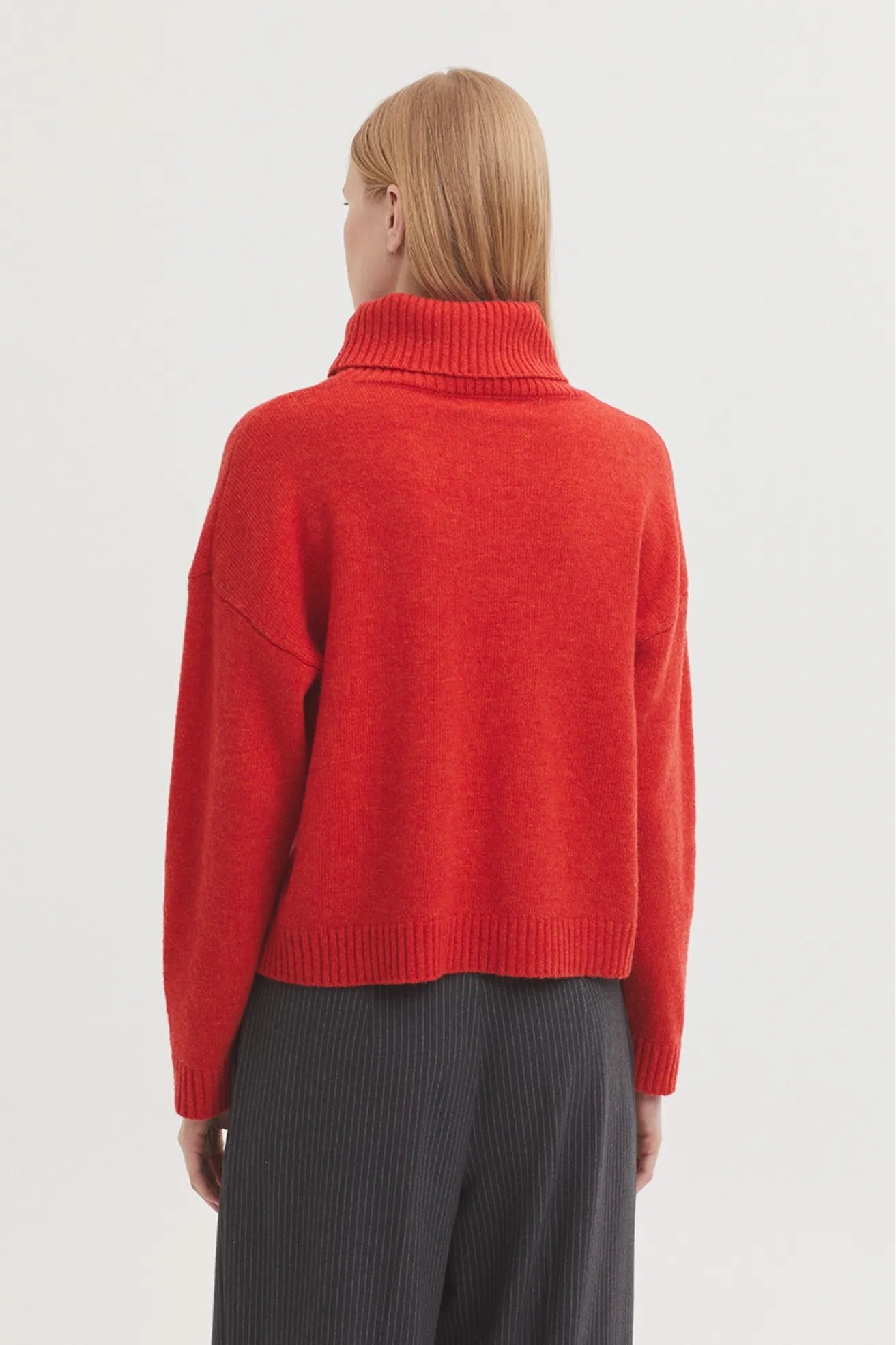 Nice Things Paloma S Jersey Mujer Cuello Vuelto Lana Rojo Who killed Bambi?