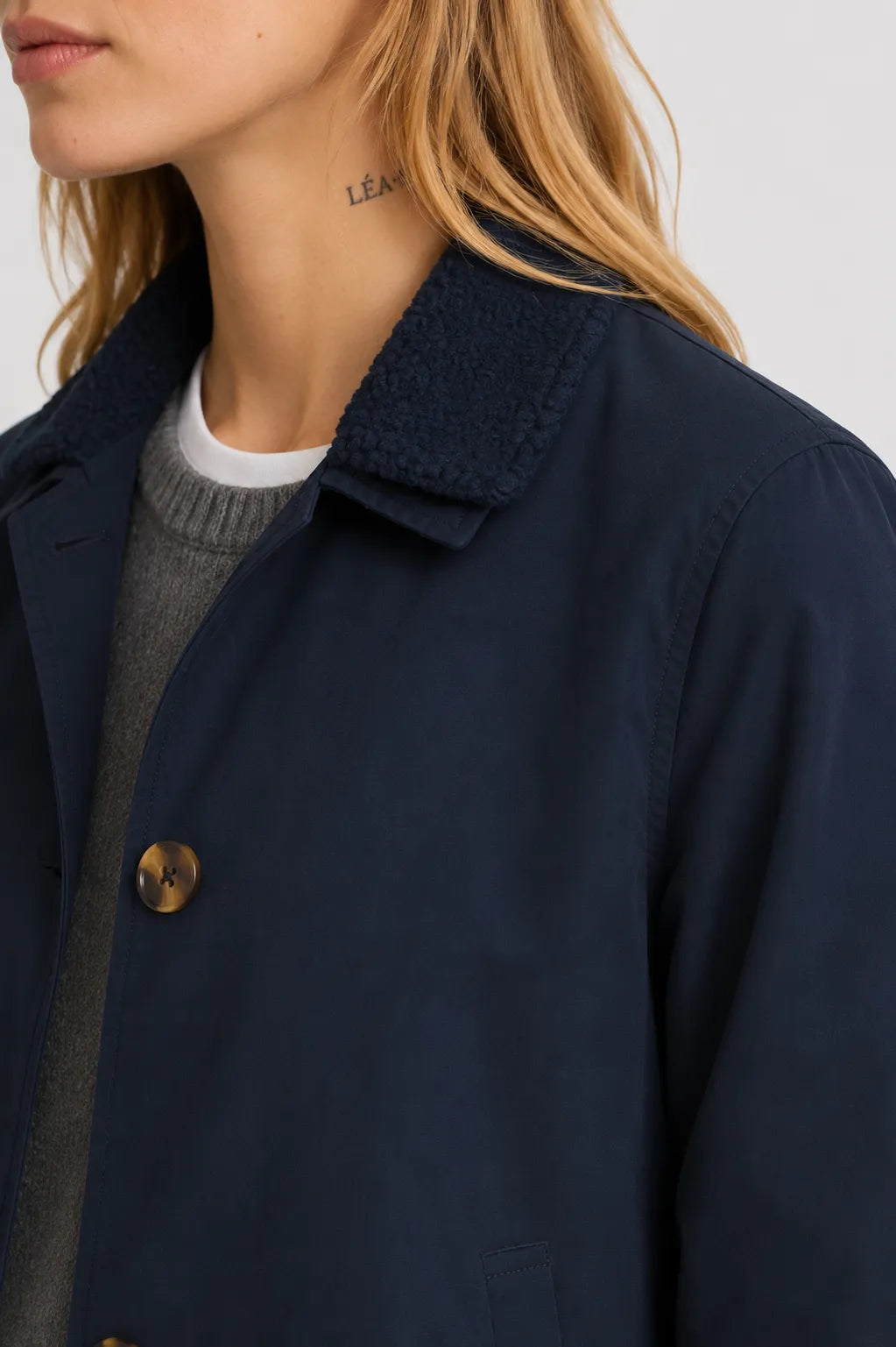 Nice Things Paloma S Parka Mujer Interior Borreguito Azul Who killed Bambi?