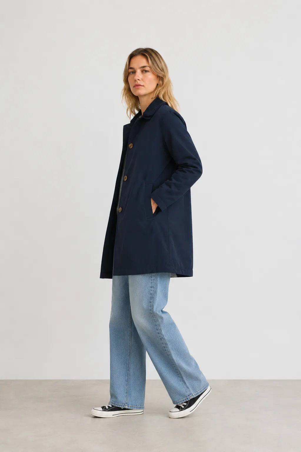 Nice Things Paloma S Parka Mujer Interior Borreguito Azul Who killed Bambi?