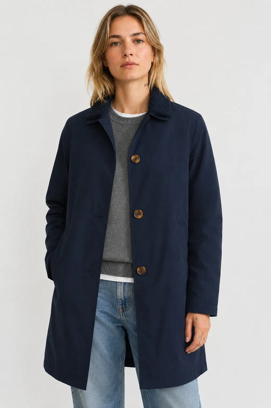 Nice Things Paloma S Parka Mujer Interior Borreguito Azul Who killed Bambi?