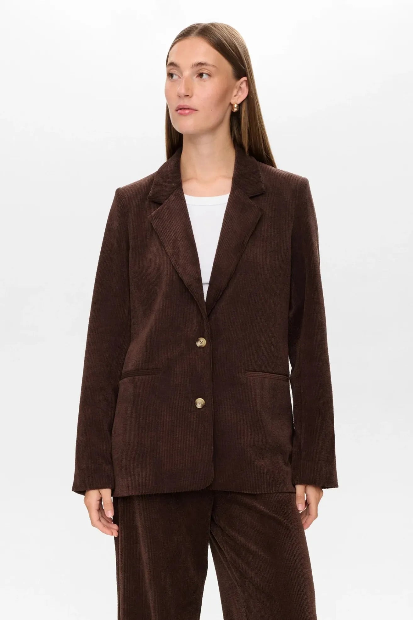 Nümph Blazer Mujer Pana Nuthea Marrón Who killed Bambi?