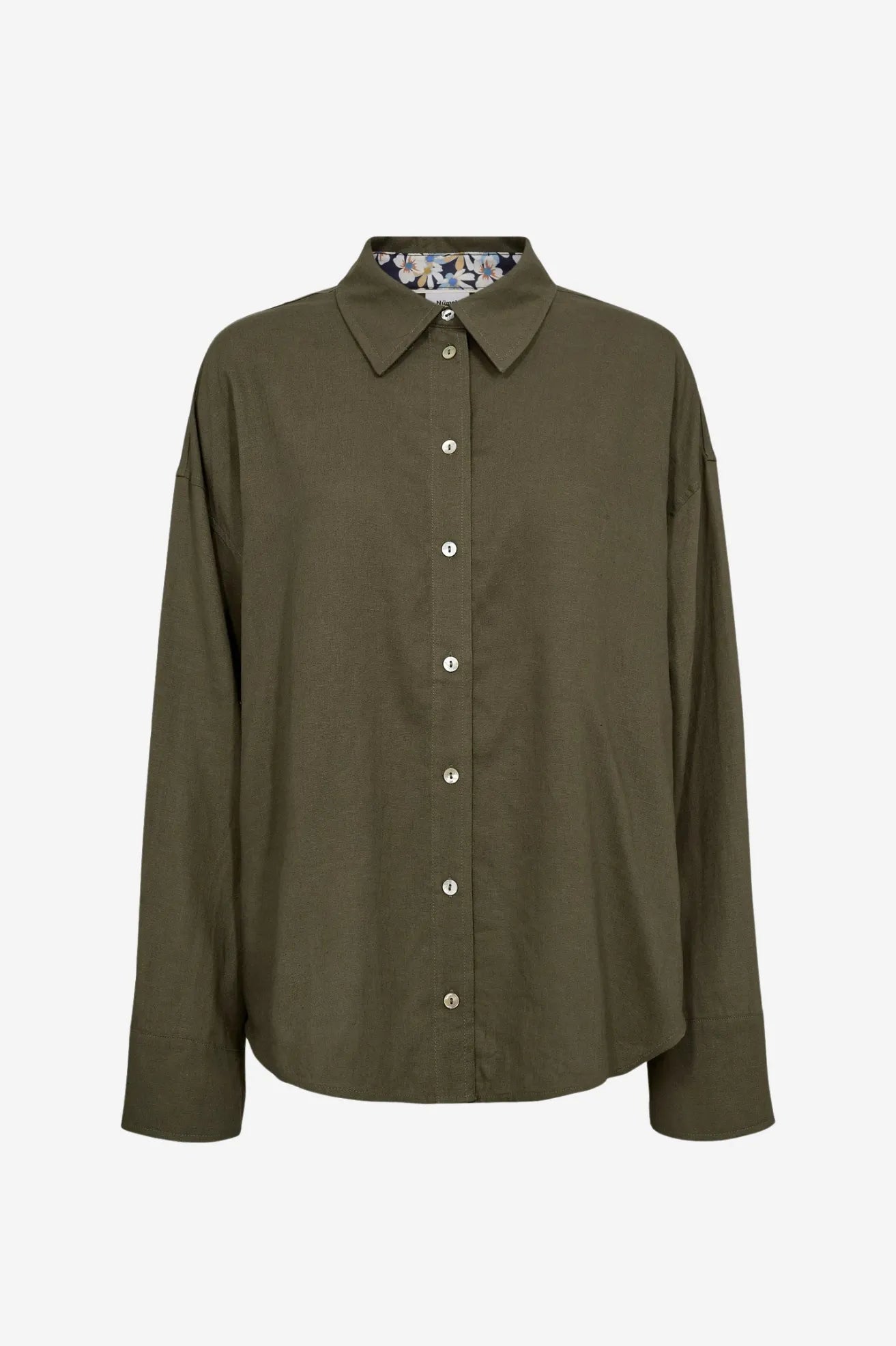 Nümph Camisa Mujer Nuherina Verde Who killed Bambi?