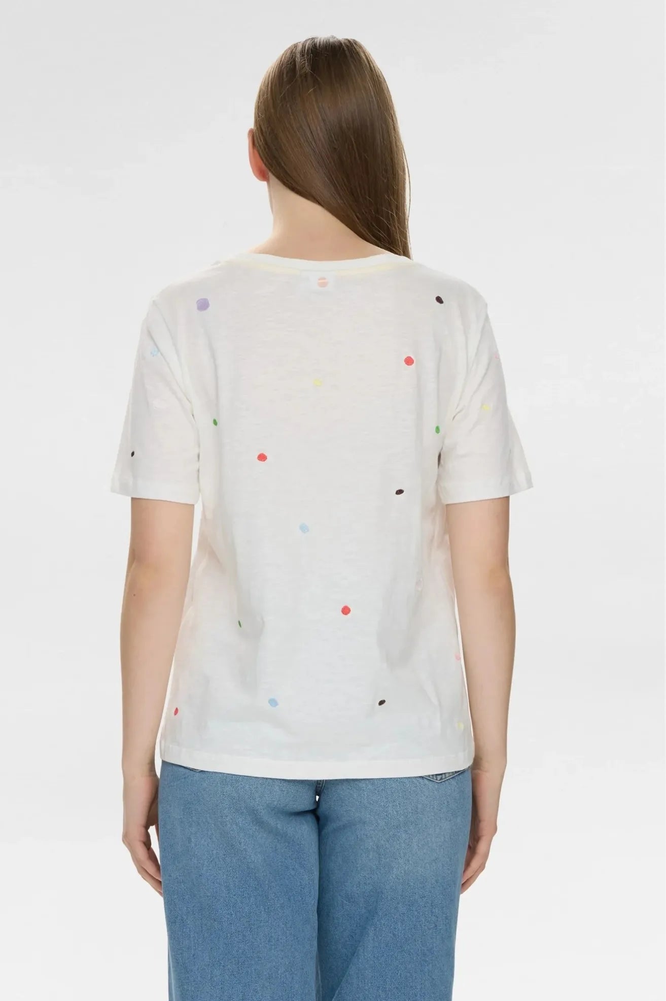 Nümph Camiseta Mujer Nudelora Blanca Who killed Bambi?