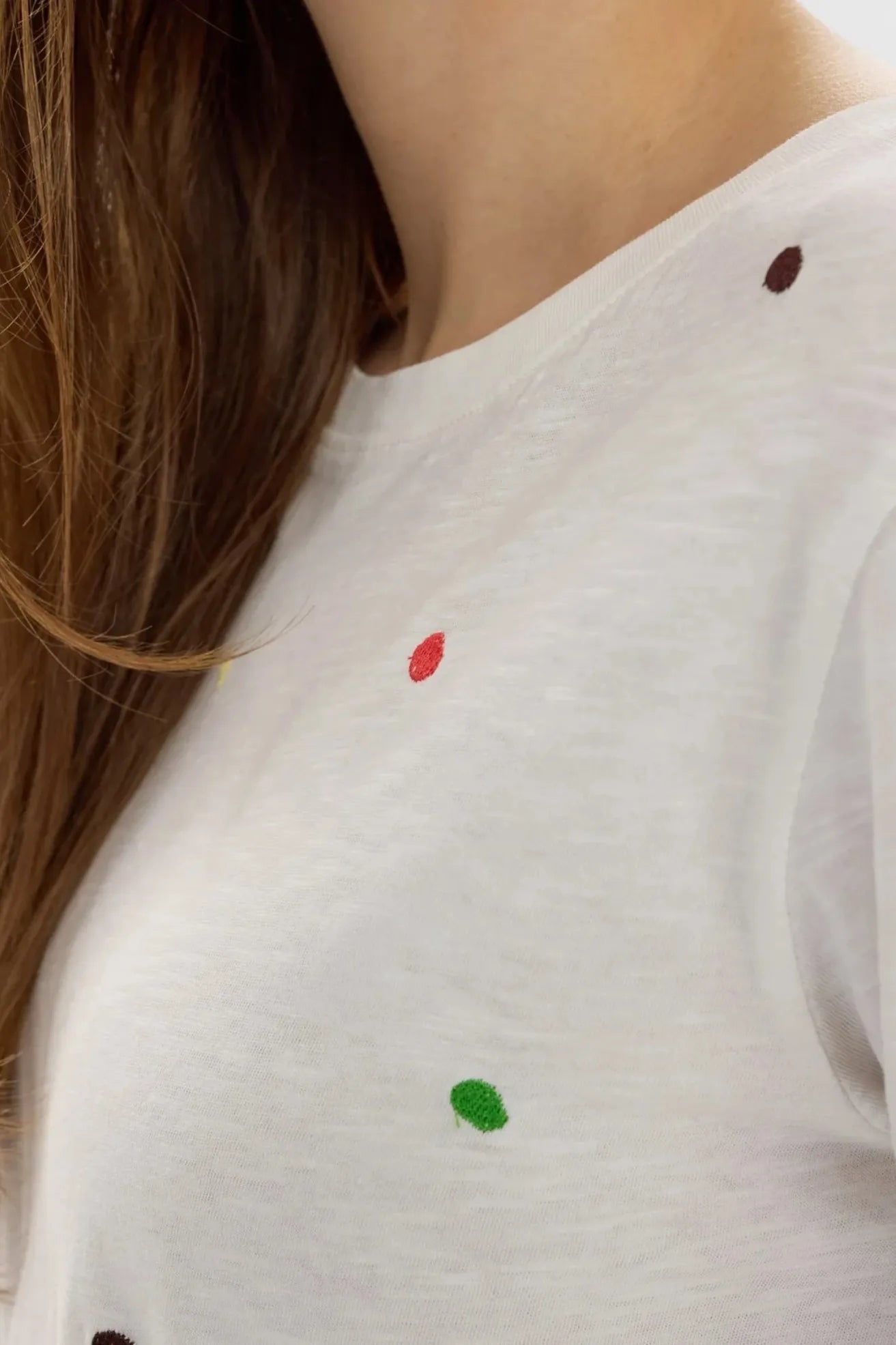 Nümph Camiseta Mujer Nudelora Blanca Who killed Bambi?