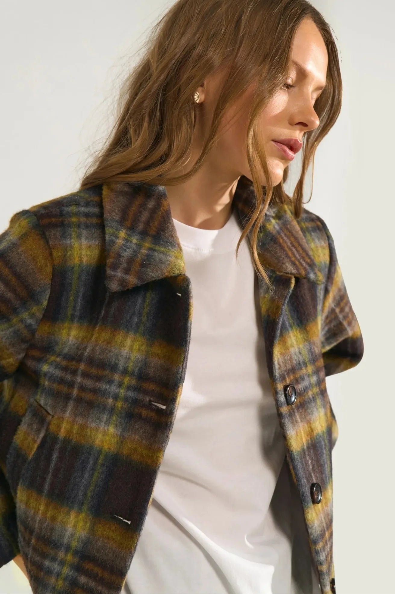 Nümph Chaqueta Mujer Cuadros Nujenta Who killed Bambi?