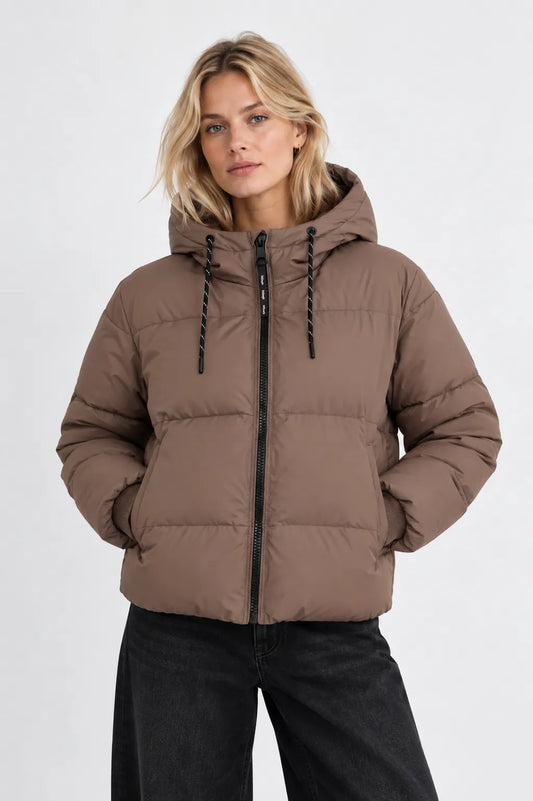 Nümph Chaqueta Mujer Short Nuamber Marrón Who killed Bambi?