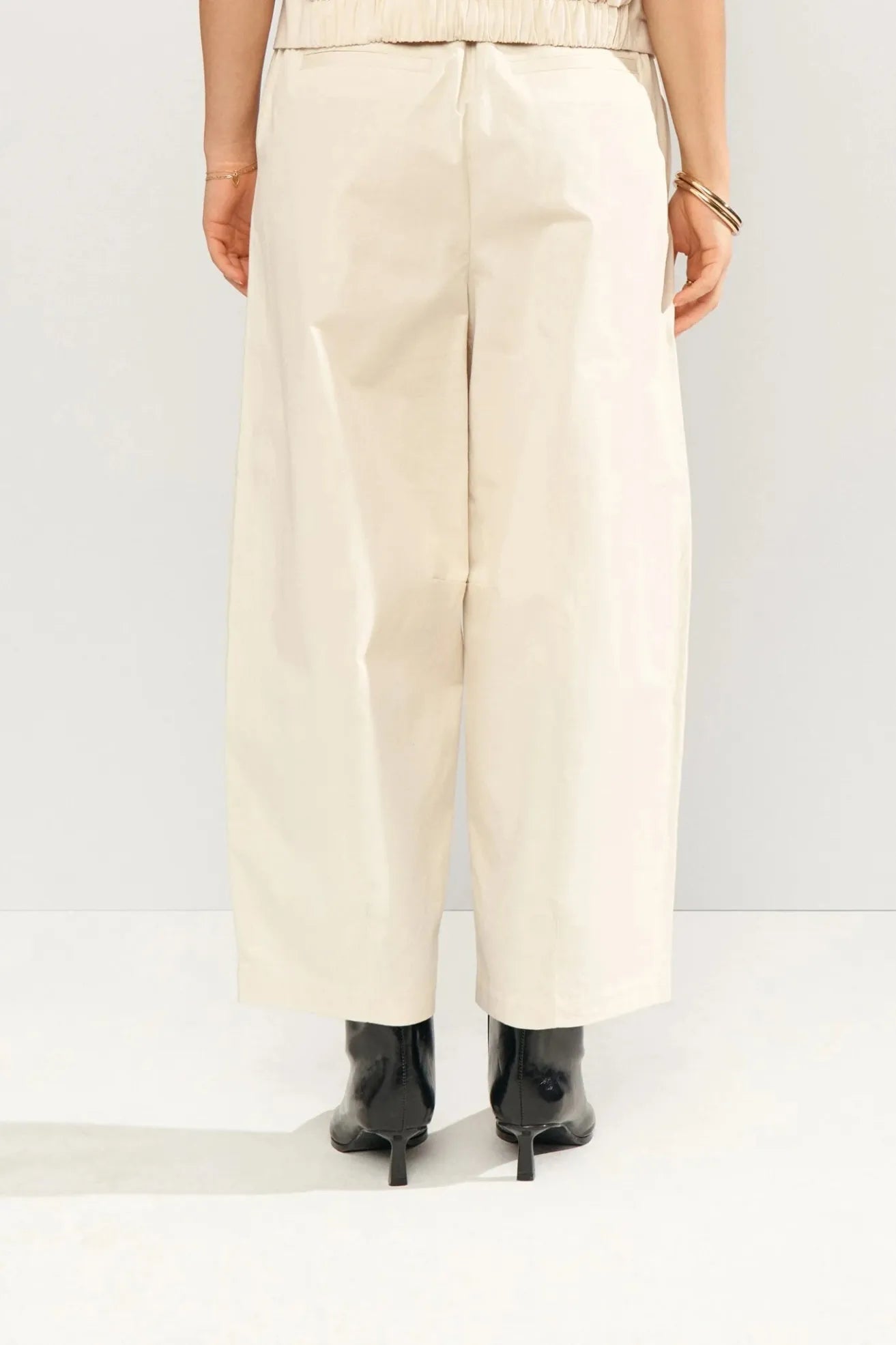 Nümph Pantalón Mujer Nusunna Beige Who killed Bambi?