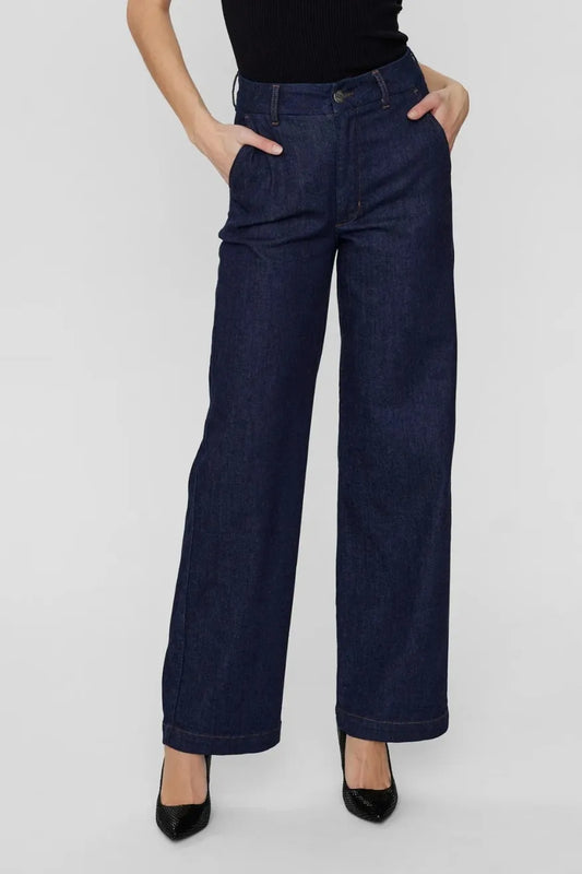 Nümph Pantalón Vaquero Mujer Nuamber Dark Blue Who killed Bambi?