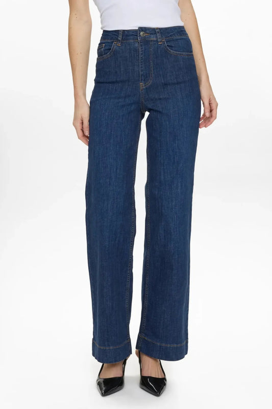 Nümph Pantalón Vaquero Mujer Nuparis Hr Dark Blue Who killed Bambi?
