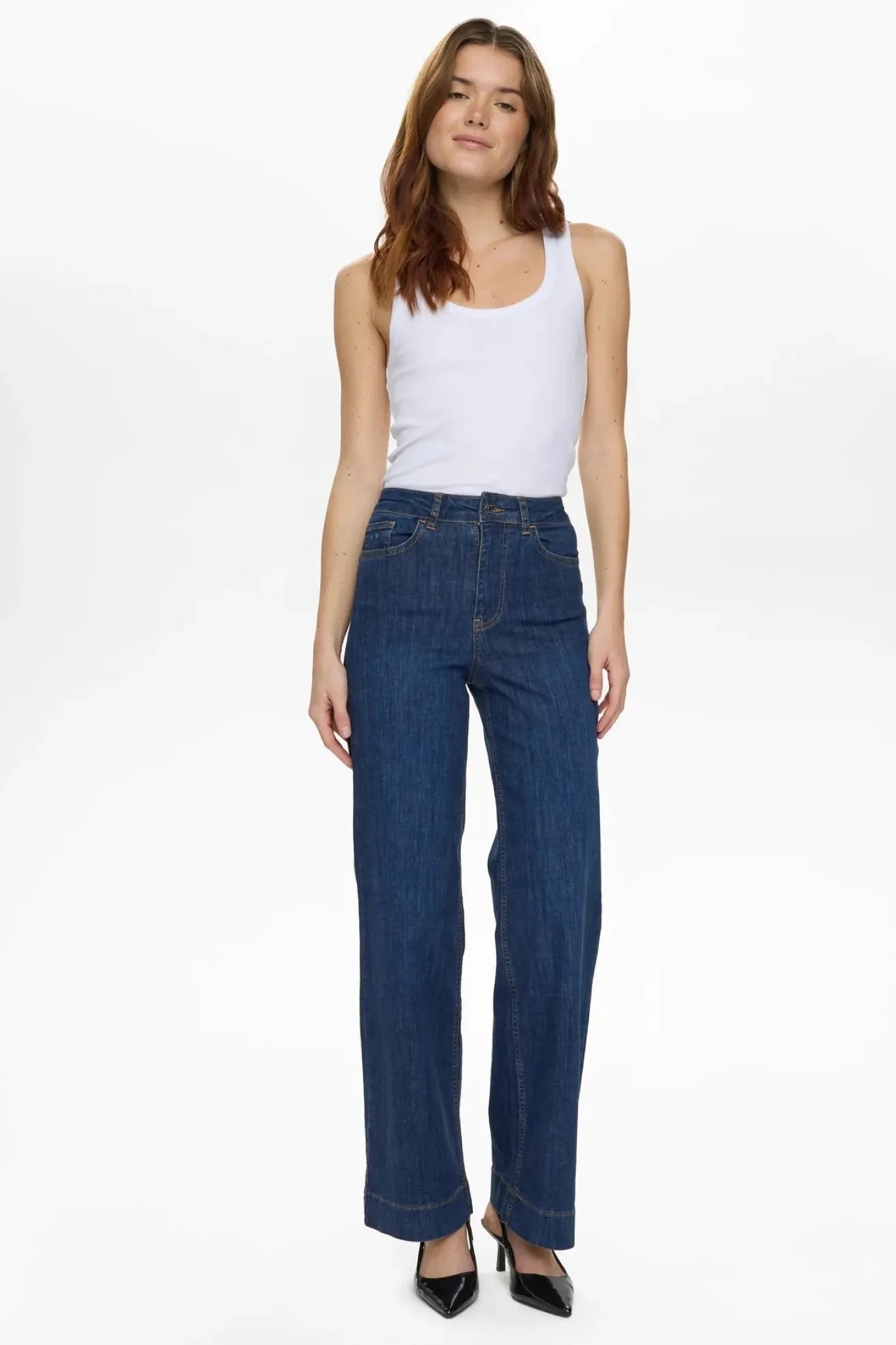 Nümph Pantalón Vaquero Mujer Nuparis Hr Dark Blue Who killed Bambi?