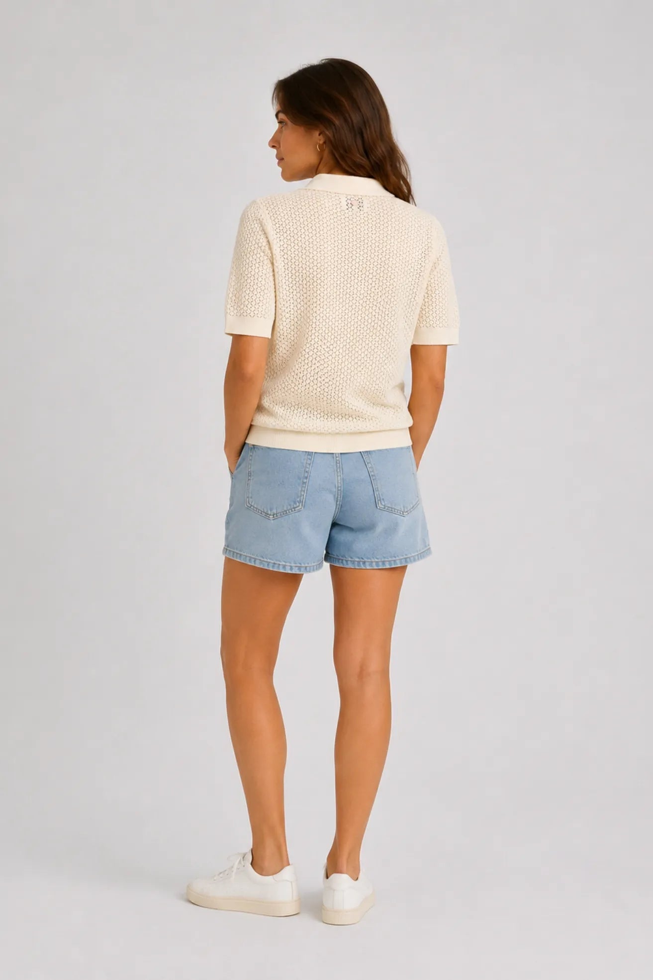 Nümph Polo Mujer Nurory Beige Who killed Bambi?