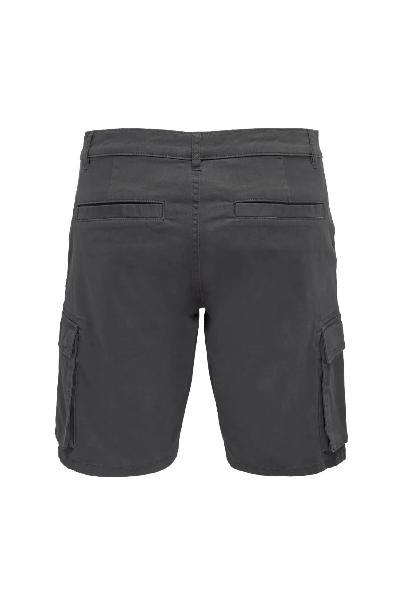 Only & Sons Pantalón Corto Hombre Cargo Gris Oscuro Who killed Bambi?