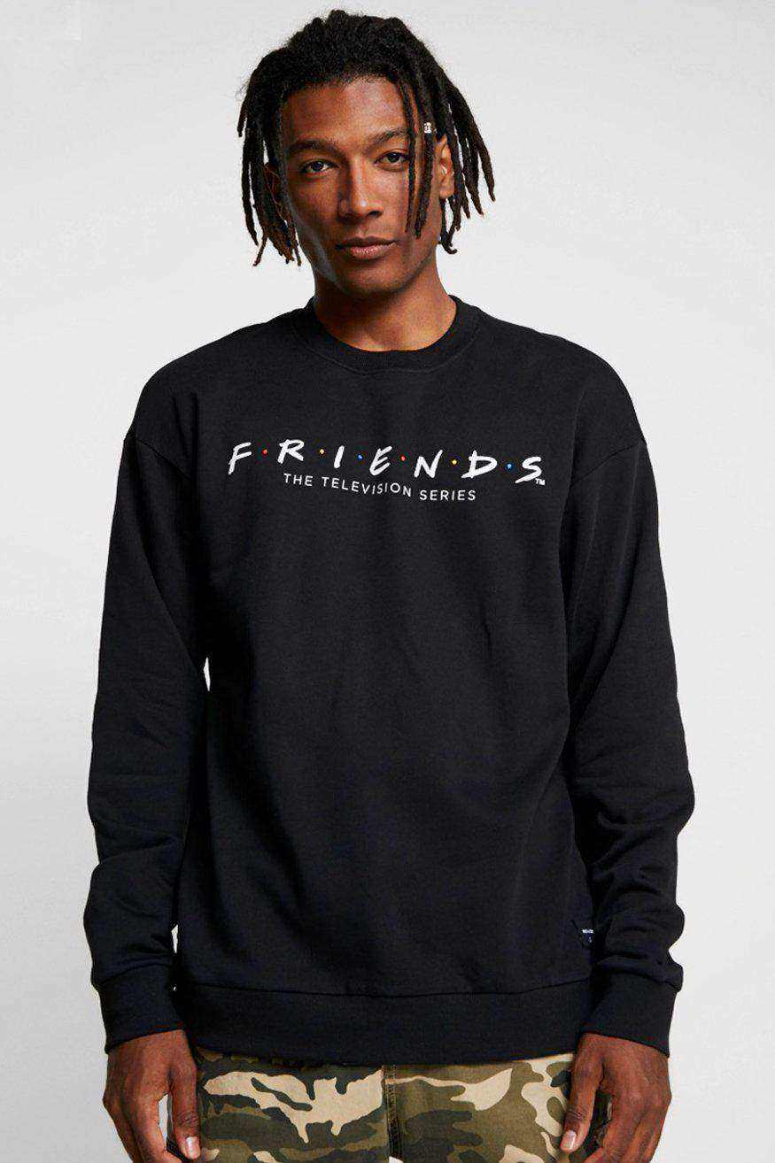 Only & Sons Sudadera Hombre Friends Negra Who Killed Bambi?