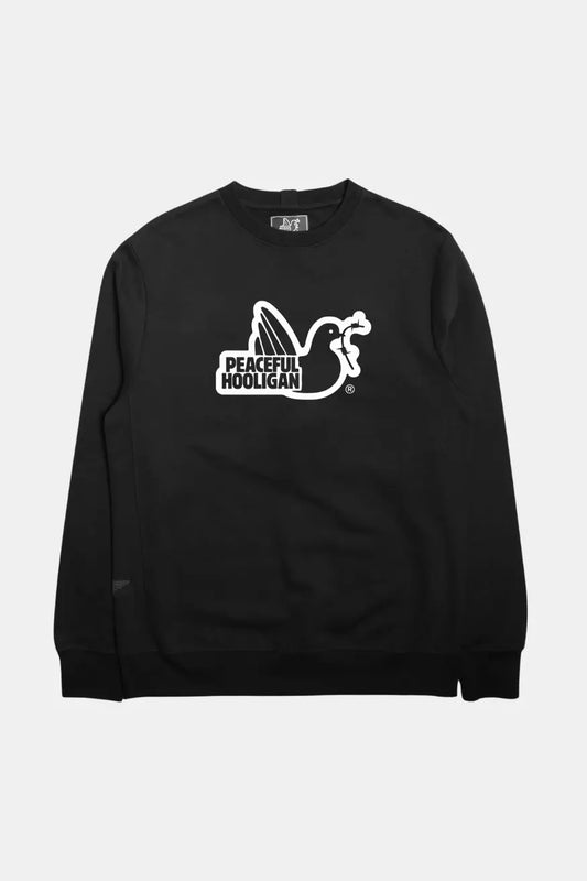 Peaceful Hooligan Sudadera Outline Hombre Negra Who Killed Bambi?