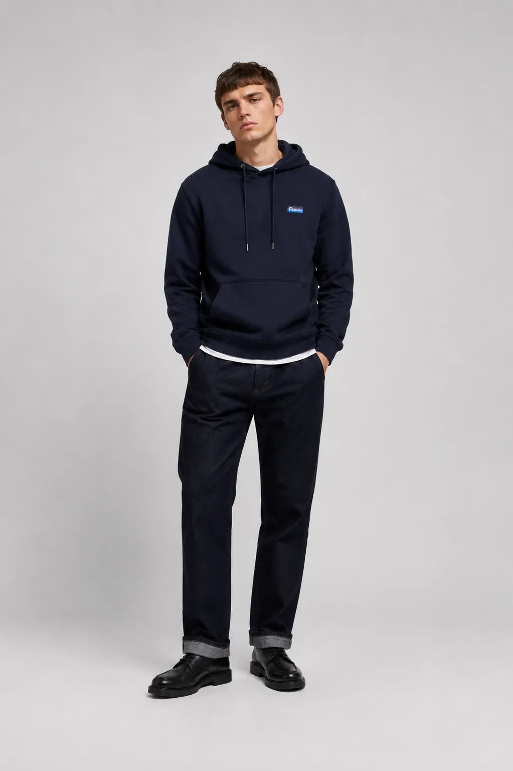 Penfield Sudadera Hombre Capucha Original Logo Azul Who killed Bambi?