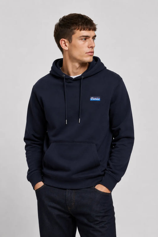 Penfield Sudadera Hombre Capucha Original Logo Azul Who killed Bambi?