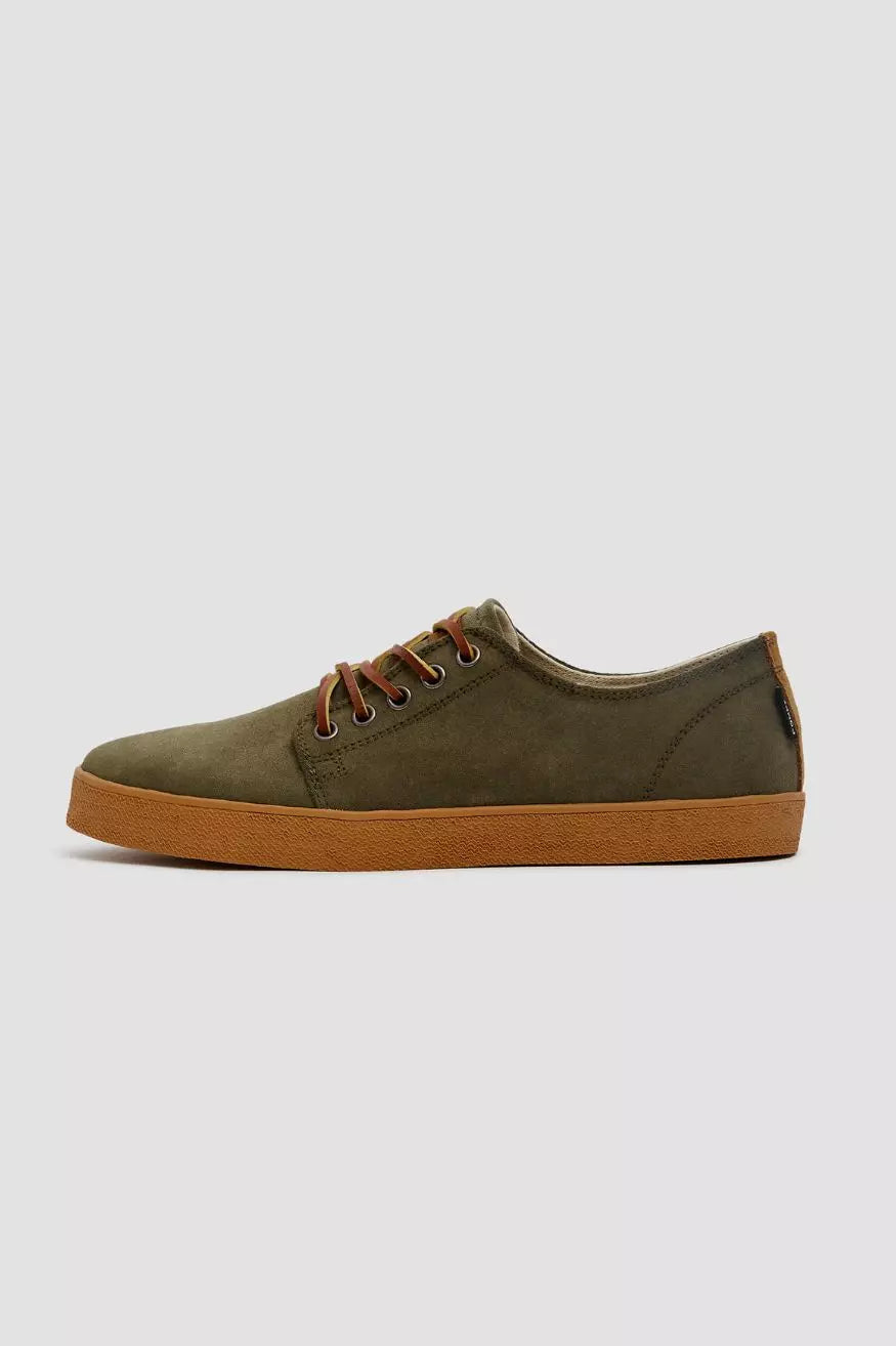 Pompeii Zapatillas Hombre Higby Suede Hydro Khaki Caramel Who Killed Bambi?