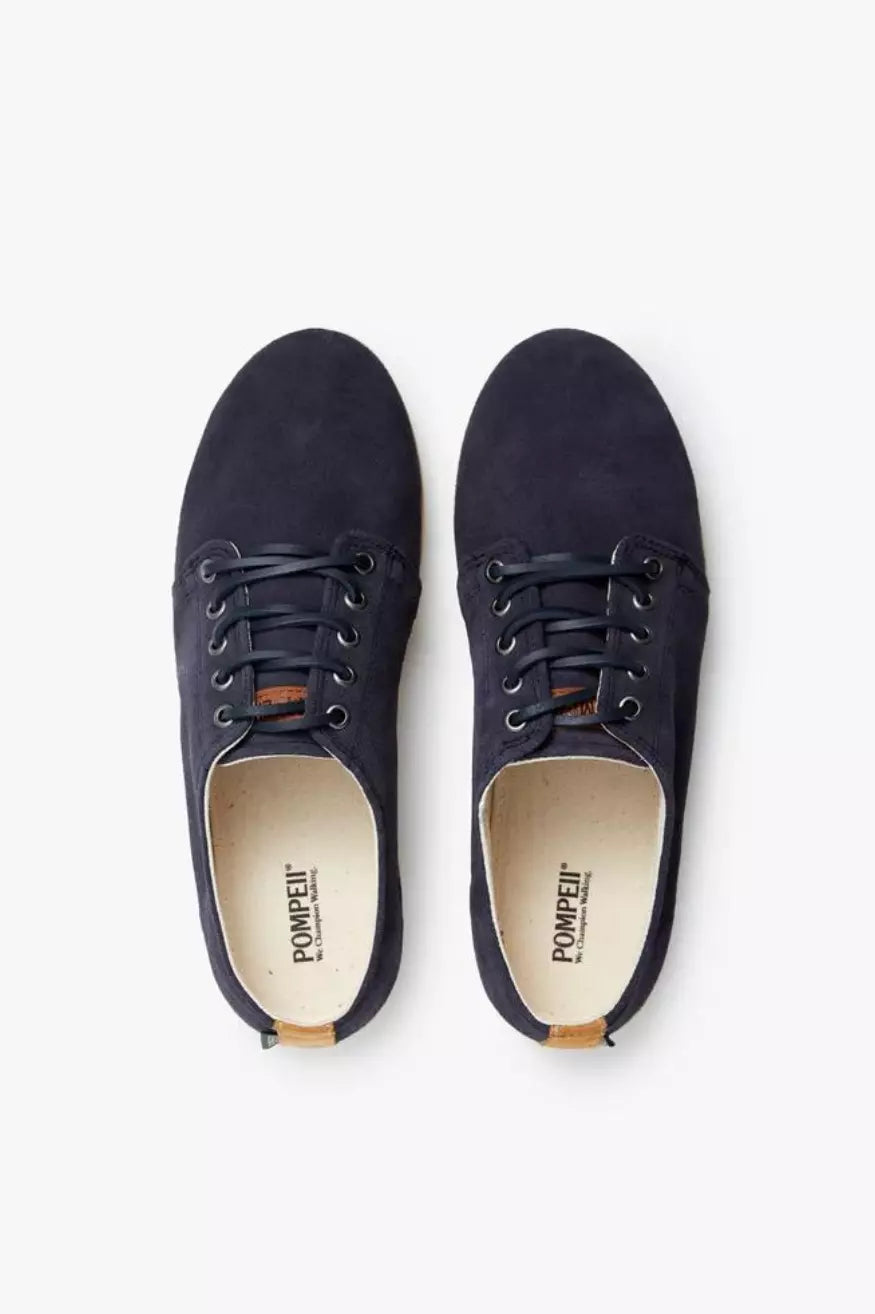 Pompeii Zapatillas Hombre Highby Suede Hydro Navy Yellow Who Killed Bambi?