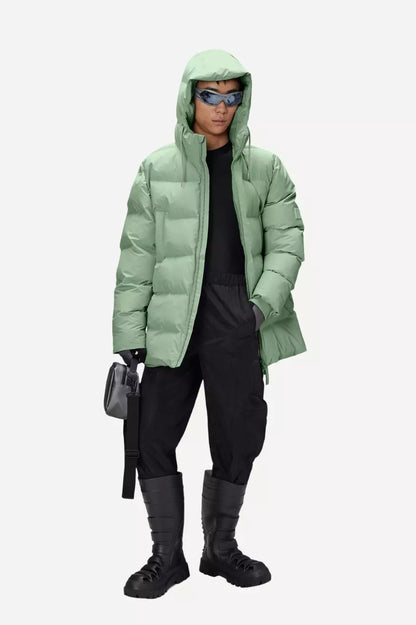 Rains Alta Puffer Parka Verde Haze Who Killed Bambi?