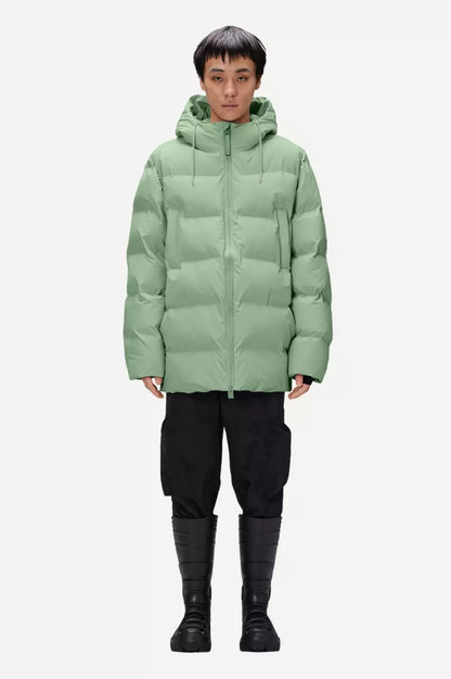 Rains Alta Puffer Parka Verde Haze Who Killed Bambi?