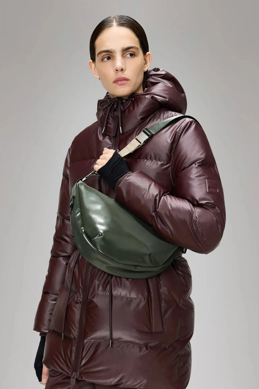 Rains Bolso Valera Shoulder Bag Swamp Who killed Bambi?